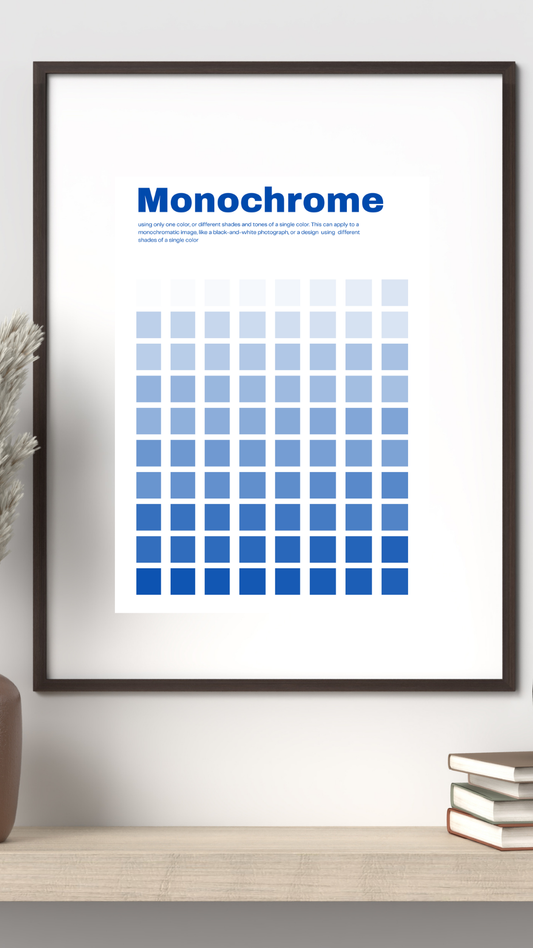 Monochrome - Blue